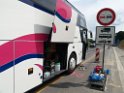 VU Auffahrunfall Reisebus auf LKW A 1 Rich Saarbruecken P50